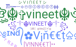 ชื่อเล่น - Vineet