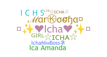 ชื่อเล่น - icha