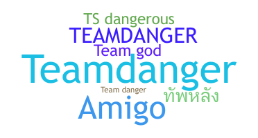 ชื่อเล่น - TeamDanger