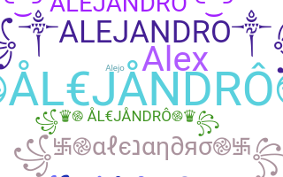 ชื่อเล่น - Alejandro