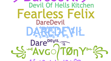 ชื่อเล่น - daredevil