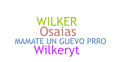 ชื่อเล่น - Wilker