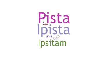 ชื่อเล่น - Ipsita