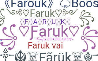 ชื่อเล่น - Faruk