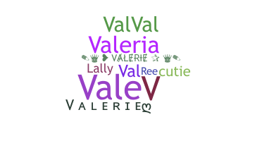 ชื่อเล่น - Valerie