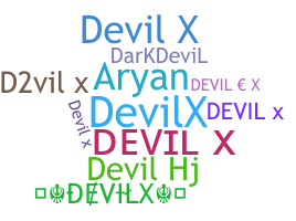 ชื่อเล่น - devilx