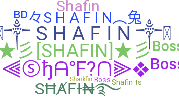 ชื่อเล่น - shafin