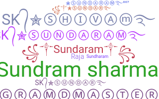 ชื่อเล่น - Sundaram