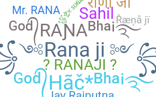 ชื่อเล่น - Ranaji