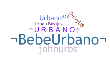 ชื่อเล่น - Urbano