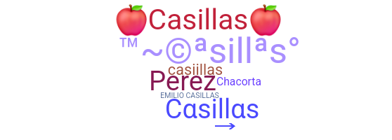 ชื่อเล่น - Casillas