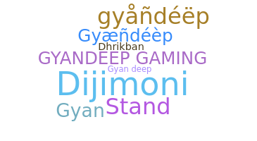ชื่อเล่น - Gyandeep