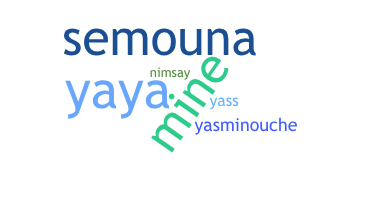 ชื่อเล่น - Yasmine
