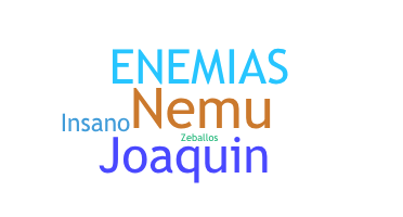 ชื่อเล่น - nehemias