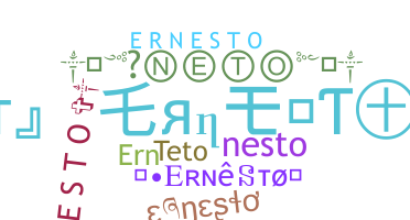 ชื่อเล่น - Ernesto