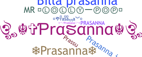 ชื่อเล่น - Prasanna
