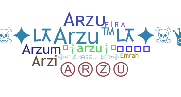 ชื่อเล่น - Arzu