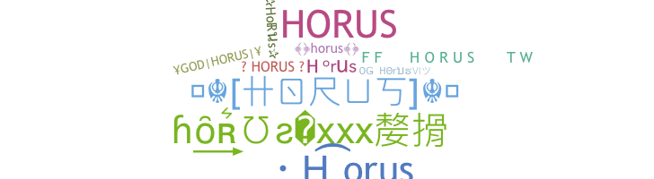 ชื่อเล่น - Horus