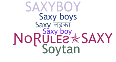 ชื่อเล่น - saxyboy