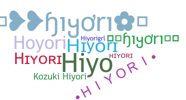 ชื่อเล่น - Hiyori