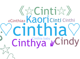ชื่อเล่น - cinthia