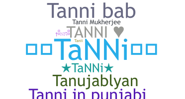 ชื่อเล่น - Tanni