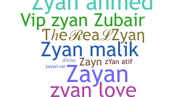 ชื่อเล่น - Zyan