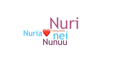 ชื่อเล่น - nuria
