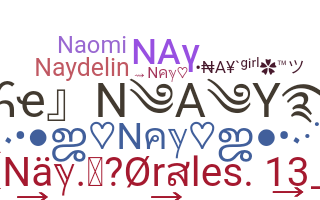 ชื่อเล่น - Nay