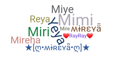 ชื่อเล่น - mireya