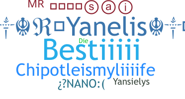 ชื่อเล่น - Yanelis
