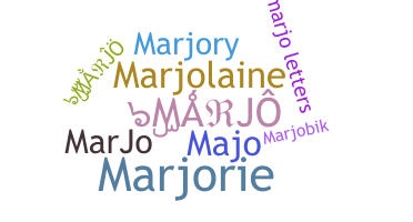 ชื่อเล่น - Marjo