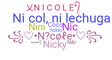 ชื่อเล่น - Nicole