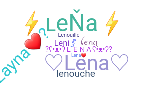 ชื่อเล่น - Lena