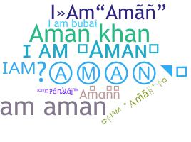 ชื่อเล่น - Iamaman