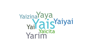 ชื่อเล่น - Yaiza