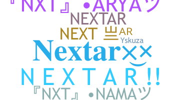 ชื่อเล่น - Nextar