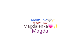 ชื่อเล่น - Magdalena