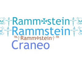 ชื่อเล่น - rammstein