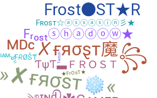 ชื่อเล่น - Frost