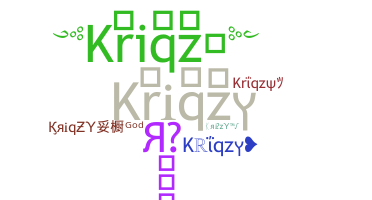 ชื่อเล่น - Kriqzy