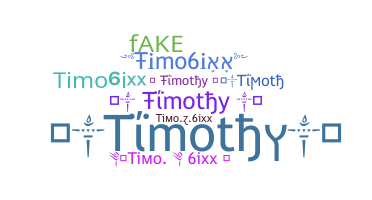 ชื่อเล่น - Timo6ixx