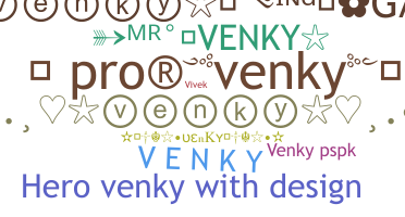 ชื่อเล่น - Venky