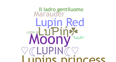 ชื่อเล่น - Lupin