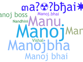 ชื่อเล่น - Manojbhai