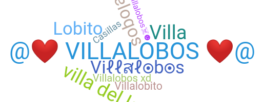 ชื่อเล่น - Villalobos