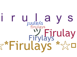 ชื่อเล่น - firulays