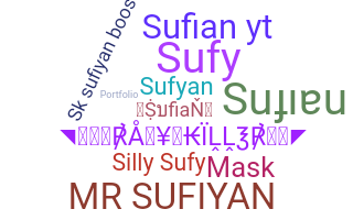ชื่อเล่น - Sufian