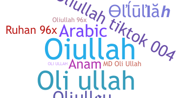 ชื่อเล่น - Oliullah