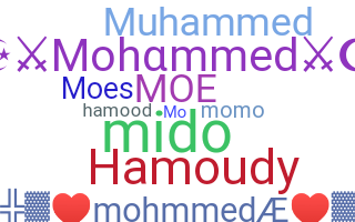 ชื่อเล่น - Mohammed